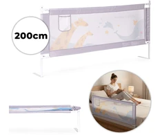 ECOTOYS 200 cm lovos apsauginis turėklas, vaiko apsauga