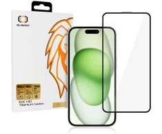 Tempered glass Tel Protect 10X HD Titanium skirtas Apple iPhone 15