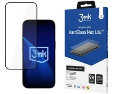 LCD apsauginis stikliukas 3mk Hard Glass Max Lite Apple iPhone 17 Pro Max juodas