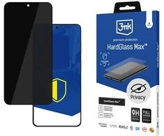 3MK HardGlass Max Privacy Apsauginis stiklas skirtas Samsung Galaxy S25 Edge Juodas
