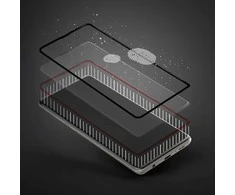 Apsauginis stiklas 5D Xiaomi Redmi Note 11 / 11S MyScreen Diamond Glass Lite edge Full Glue su juodos spalvos krašteliu