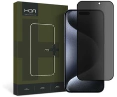 HOFI ANTI SPY GLASS PRO+ PRIVATIZAVIMAS GLASS APPLE IPHONE 15 PRO MAX PRIVATUMAS