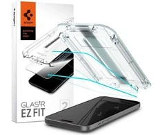Spigen grūdintas stiklas GLAS.TR EZ FIT 2-PACK skirtas iPhone 15 6,1 Clear