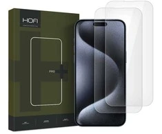 Apsauginis stiklas Apple iPhone 16 HOFI Glass Pro+ 2-pack Clear