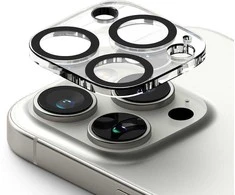 Apsauginis stiklas Apple iPhone 16 Pro / 16 Pro Max Ringke Camera Protector 2-pack Clear