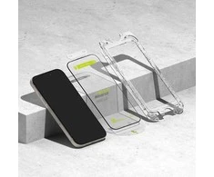 Apsauginis stiklas Apple iPhone 16 Pro Ringke Easy Slide 2 vnt. juodas