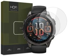 Apsauginis stiklas Garmin Fenix 8 (47mm) Hofi Glass Pro+ 2-pack Clear
