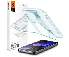 Apsauginis stiklas Google Pixel 9 / 9 Pro Spigen Glas.tr „EZ Fit” 2 vnt. Clear