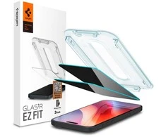 Apsauginis stiklas Apple iPhone 16 Pro / 17 / 17 Pro Spigen Glas.tr „EZ Fit” Privacy 2-pack