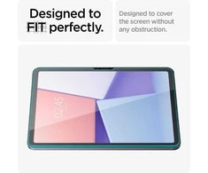 Apsauginis stiklas planšetiniam kompiuteriui Apple iPad Air 11.0 (6gen) Spigen Glas.tr „Ez Fit”