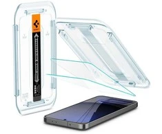Apsauginis stiklas Samsung Galaxy S24 FE Spigen Glas.tr „EZ Fit” 2 vnt. Clear