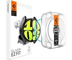 Apsauginis stiklas Samsung Galaxy Watch 7 (40mm) Spigen GLAS.TR ”EZ-FIT” 2-pack Clear