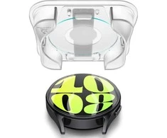 Apsauginis stiklas Samsung Galaxy Watch 7 (44 mm) Spigen GLAS.TR ”EZ-FIT” 2-pack Clear