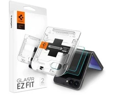 Apsauginis stiklas Samsung Galaxy Z Flip6 Spigen Glas.tr „EZ Fit” 2 vnt. Clear