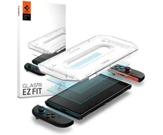 Apsauginis stiklas Spigen GLAS.TR ”EZ FIT” 2-PACK NINTENDO SWITCH 2 CLEAR