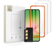 Apsauginis stiklas Tech-Protect Easy Set+ 3-Pack Samsung Galaxy A37 5G skaidrus