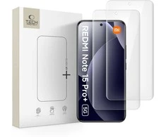 Apsauginis stiklas Tech-Protect GLASS UV+ 2-pack Xiaomi Redmi Note 15 Pro+ Plus 5G skaidrus