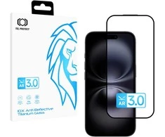 Apsauginis stiklas Tel Protect 10X AR 3.0 AntiReflective Titanium Apple iPhone 16 Pro/17