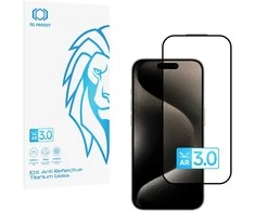 Apsauginis stiklas Tel Protect 10X AR 3.0 AntiReflective Titanium Apple iPhone 15 Pro Max (envelope)