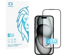 Apsauginis stiklas Tel Protect 10X AR 3.0 AntiReflective Titanium Apple iPhone 15 (envelope)