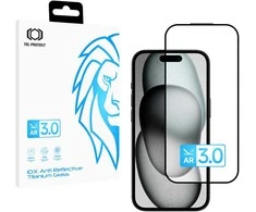 Apsauginis stiklas Tel Protect 10X AR 3.0 AntiReflective Titanium Apple iPhone 15