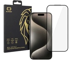Apsauginis stiklas Tel Protect 10X HD DLC Diamond Coating skirtas Apple iPhone 15 Pro
