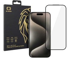 Apsauginis stiklas Tel Protect 10X HD DLC Diamond Coating skirtas Apple iPhone 15 Pro Max
