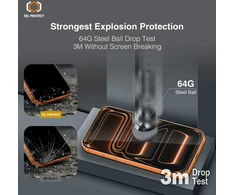 Tempered glass Tel Protect 10X HD DLC Diamond Coating for Iphone 16/15