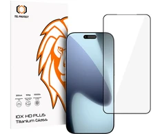 Apsauginis stiklas Tel Protect 10X HD Plus Titanium, skirtas iPhone 17 pro (vokelis)