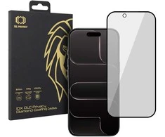 Apsauginis stiklas Tel Protect 10X Privacy DLC Diamond Coating skirtas Apple iPhone 17 Air