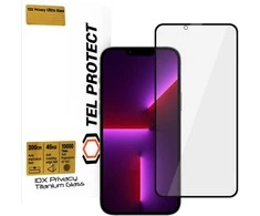 Apsauginis stiklas Tel Protect 10X Privacy Titanium skirtas Apple iPhone 13 Pro Max (voke)