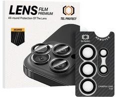 Apsauginis stiklas Tel Protect 3D Lens Aramid Series skirtas Samsung Galaxy S26 Ultra (objektyvui 5 vnt)