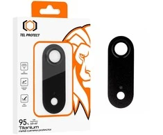 Apsauginis stiklas Tel Protect 95% AR+AF Full Metal Camera Protector on camera skirtas Apple iPhone 17 Air juodas (camera island)