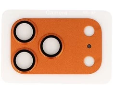 Apsauginis stiklas Tel Protect 95% AR+AF Full Metal Camera Protector on camera skirta Apple iPhone 17 Pro Max oranžinis (camera island)