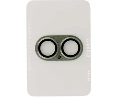 Apsauginis stiklas Tel Protect 95% AR+AF Full Metal Camera Protector on camera skirta Apple iPhone 17 žalias (camera island)