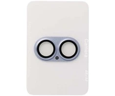 Apsauginis stiklas Tel Protect 95% AR+AF Full Metal Camera Protector on camera skirta Apple iPhone 17 mėlynas (camera island)