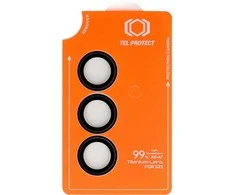 Apsauginis stiklas Tel Protect Titanium Lens 99% AR skirtas Samsung Galaxy S26 juodas (objektyvui 3 vnti)