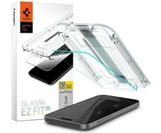GRŪDINTAS STIKLAS SPIGEN GLAS.TR EZ FIT IPHONE 15 CLEAR