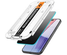 Spigen GLAS.TR EZ FIT Privacy – Apsauginis stiklas with privacy filter skirtas iPhone 15 Pro Max