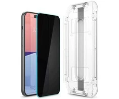 Apsauginis stiklas telefonui Apple iPhone 15 Plus / 16 Plus Spigen Glas.tr „EZ Fit” Privacy