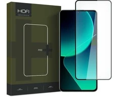 Apsauginis stiklas telefonui Xiaomi 13T / 13T Pro HOFI Glass Pro+ juodos spalvos krašteliu