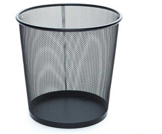 Apskrita šiukšliadėžė OKKO 684004, 16 l, juoda
