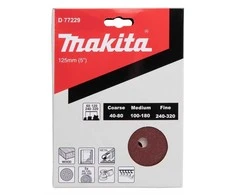 Makita Šlifavimo popierius 125 mm (20 vnt.) D-77229