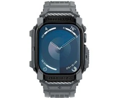 Apyrankė Apple Watch 10 (46mm) Spigen Rugged Armor „Pro” dark pilka