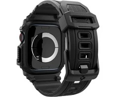 Apyrankė Apple Watch 10 (46mm) Spigen Rugged Armor ”Pro” Matte juodos spalvos