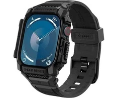 Apyrankė Apple Watch 10 (46mm) Spigen Rugged Armor ”Pro” Matte juodos spalvos