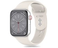 Apyrankė Apple Watch 3 / 4 / 5 / 6 / 7 / 8 / 9 / SE (38 / 40 / 41 mm) Tech-Protect silikoninė Starlight
