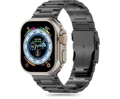Tech-Protect Stainless Pro apyrankė skirta Apple Watch 4 / 5 / 6 / 7 / 8 / 9 / SE / Ultra 1 / 2 (42 / 44 / 45 / 49 mm) - juodos spalvos