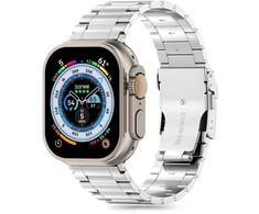 Apyrankė Apple Watch 4 / 5 / 6 / 7 / 8 / 9 / SE / Ultra 1 / 2 (42 / 44 / 45 / 49 mm) Tech-Protect Stainless Pro sidabrinės spalvos