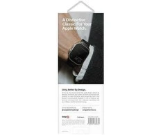 UNIQ apyrankė Osta Apple Watch 42/44/45/ 49mm Series 1/2/3/4/5/6/7/8/9/10/SE/SE2/Ultra/Ultra 2 Stainless Steel juodos spalvos
